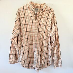 Ralph Lauren Jeans Co. Plaid Button Down Shirt L Cotton Western Heritage